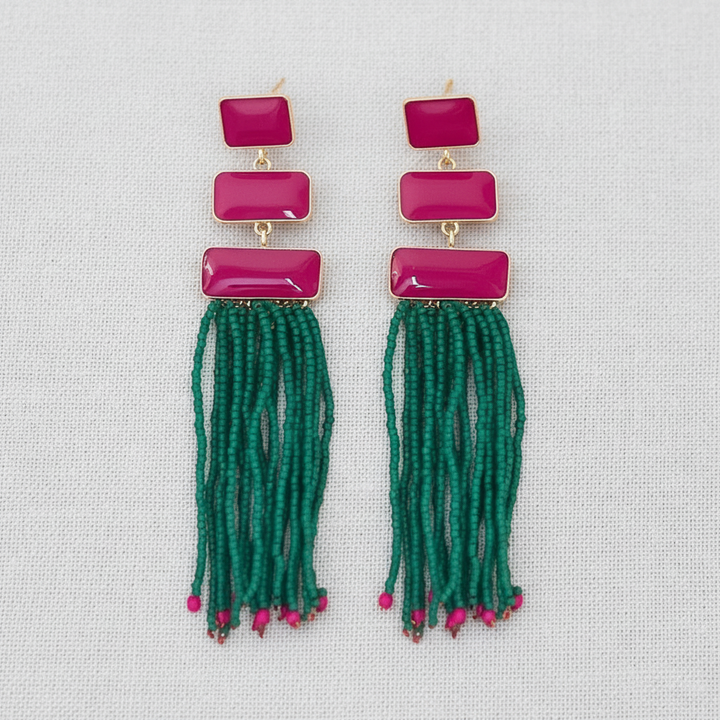 paperln - Bohemian Tassel Drop Earrings