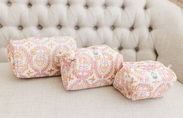 Heart of Grace - Dahlia | Quilted Cosmetic