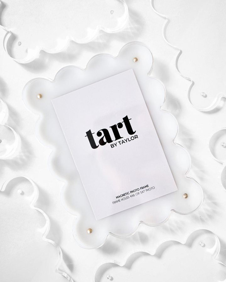 Tart By Taylor - White Acrylic Picture Frame