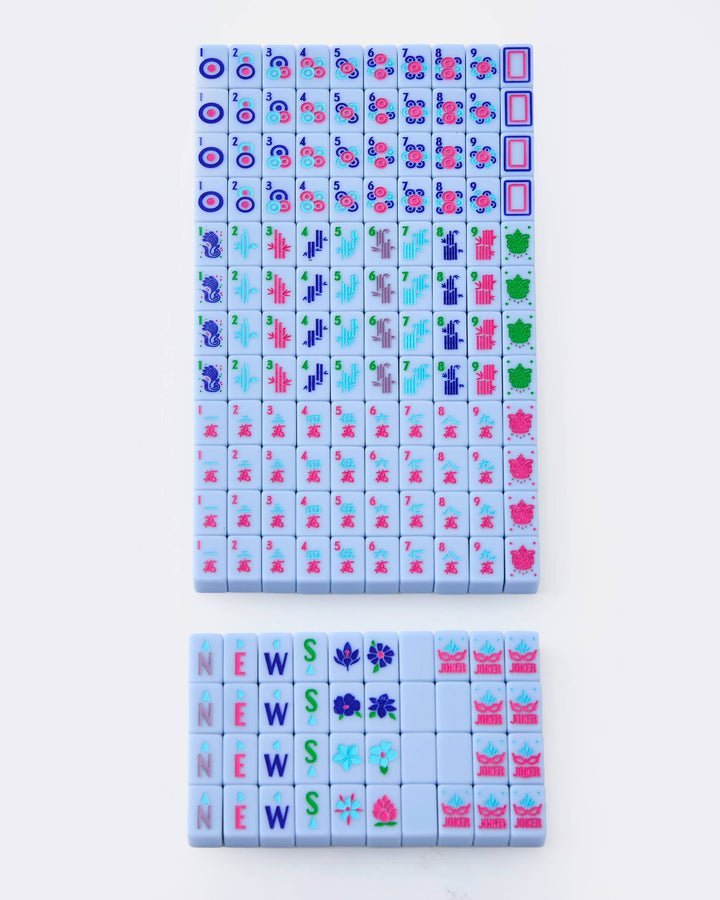 Oh My Mahjong - Parisian Blue Mahjong Travel Set