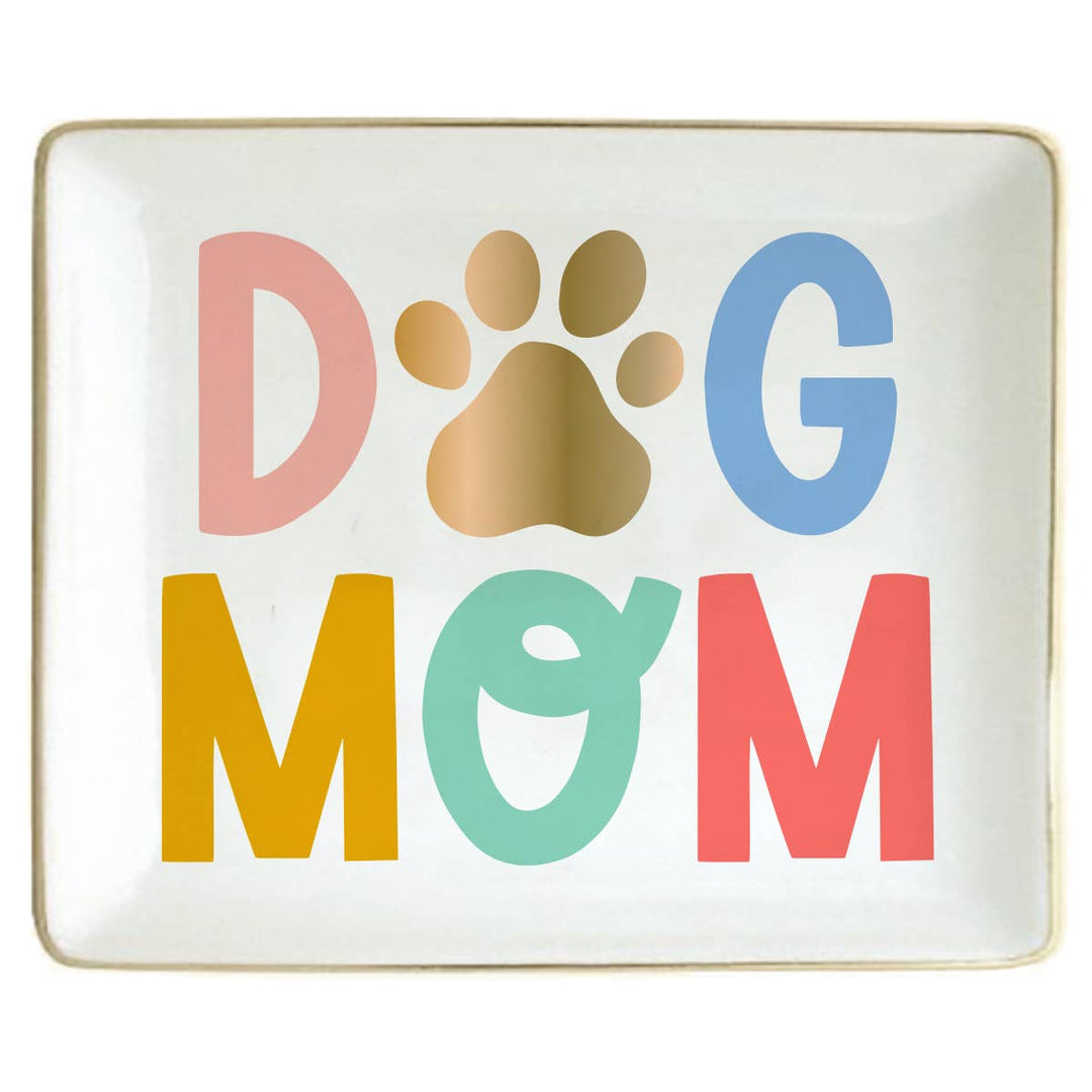soiree-sisters - Trinket Tray | Dog Mom Trinket Tray