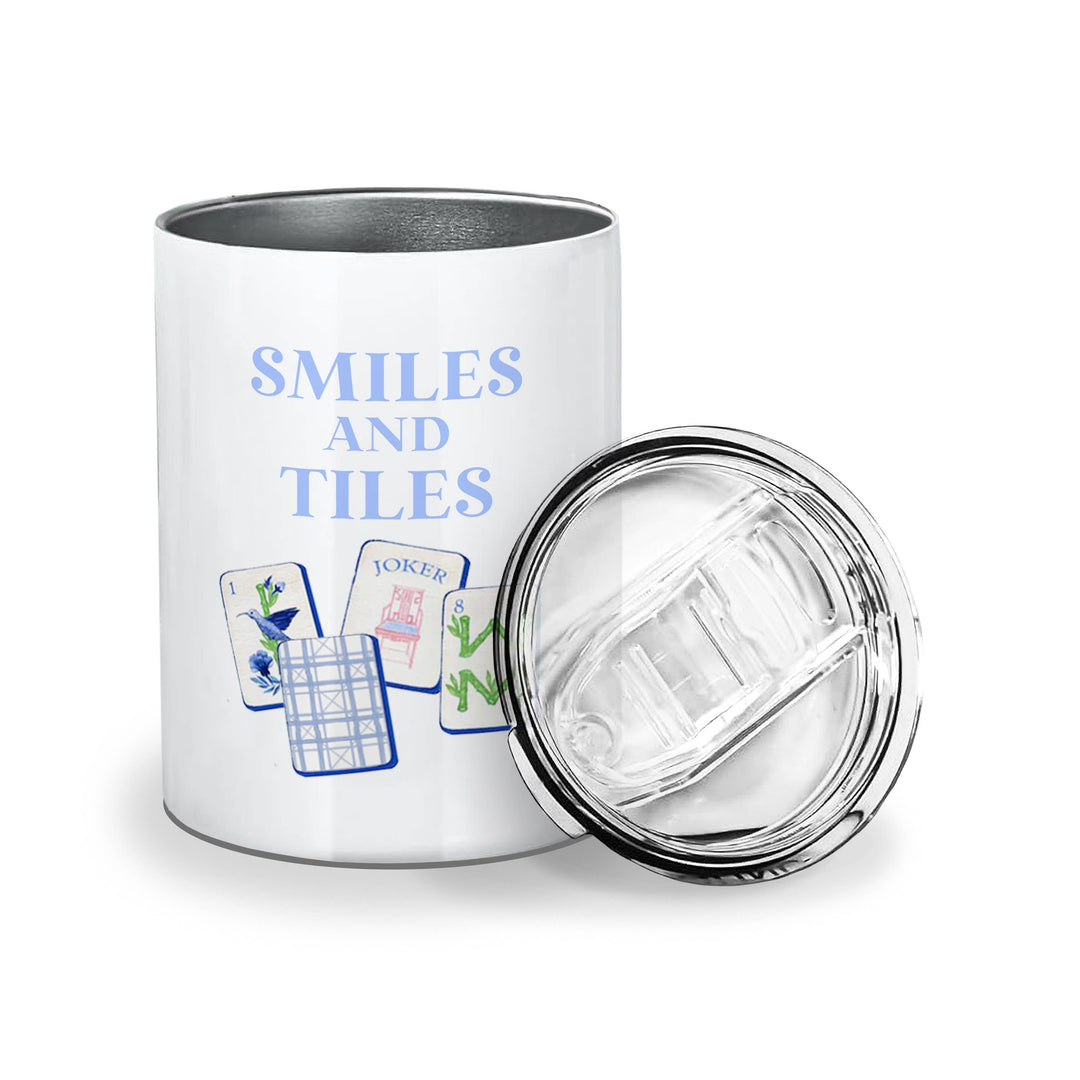 Toss Designs - Insulated Everything Tumbler - Smiles and Tiles - Mahjong