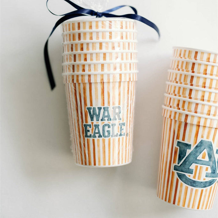 Gracefully Made Art - Auburn "War Eagle" Stadium Cup Set