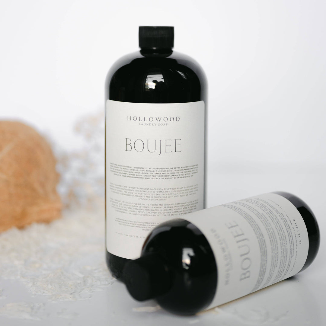 HOLLOWOOD FRAGRANCE - BOUJEE | LUXURY LIQUID LAUNDRY SOAP: 4 OZ Sample
