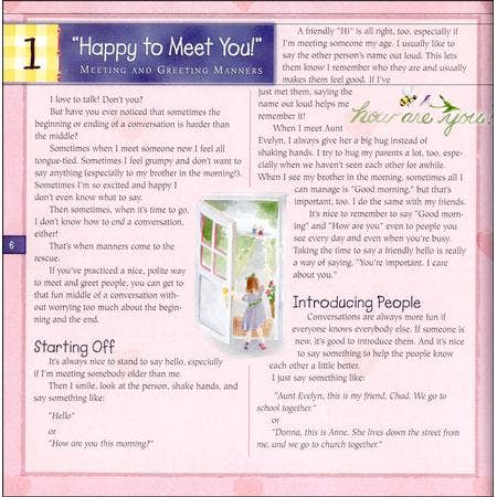 Harvest House Publishers Gift & Specialty Books - A Little Book of Manners: Hardcover / English