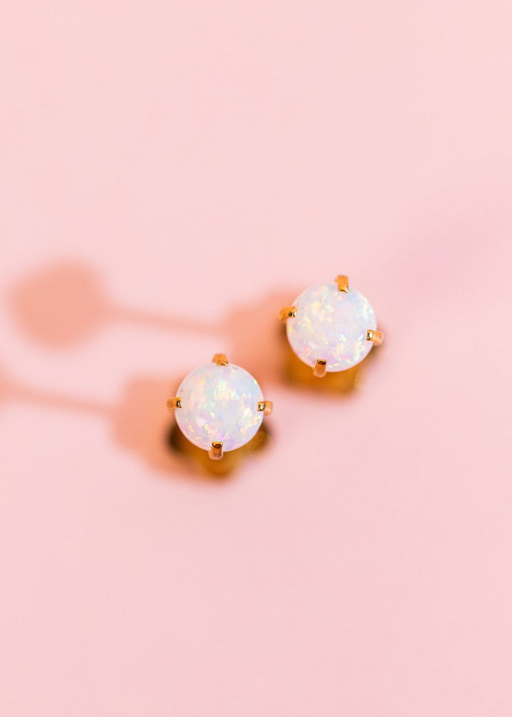 Pierced Co - White Opals