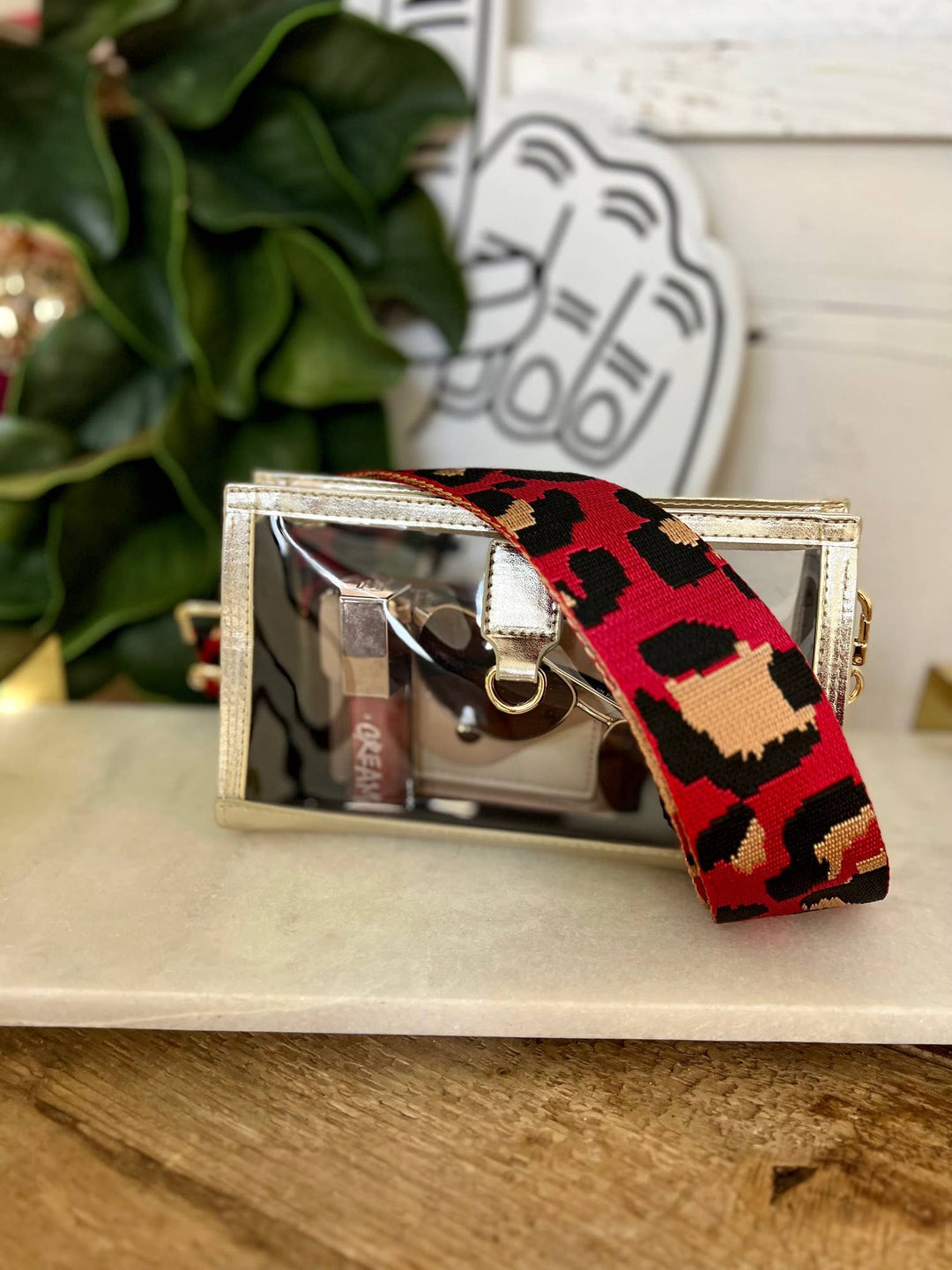 TAYLOR GRAY - The Emma Gameday Metallic Champagne Purse 2 | shoptaylorgray