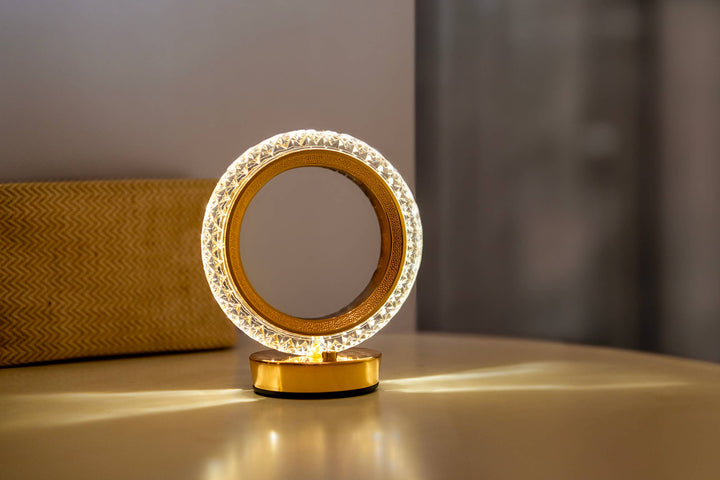 LAX Gadgets - Night Stand LED Light with Ring design- Retail Packaging