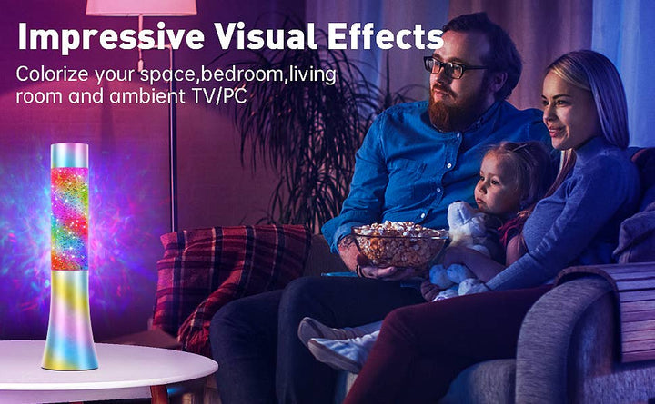 Tech Mod Lava Lamps – Glitter Green