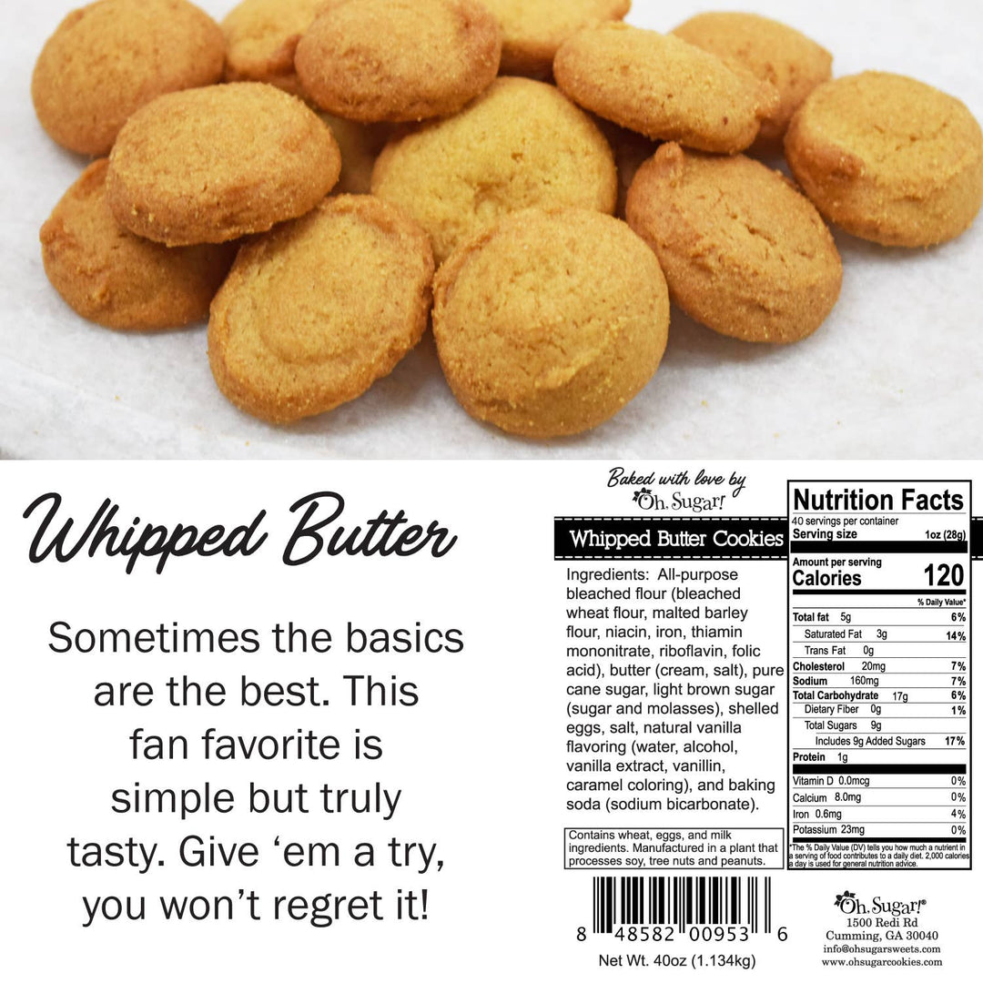 Oh, Sugar! - Cookie Gallon - Rainbow Dot Absolute Best Cookies Ever!: Chocolate Chip