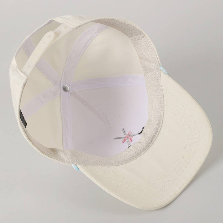Fashion City - Golf Clubs with Ribbon Embroidered Trucker Hat: LT BLUE / ONE SIZE