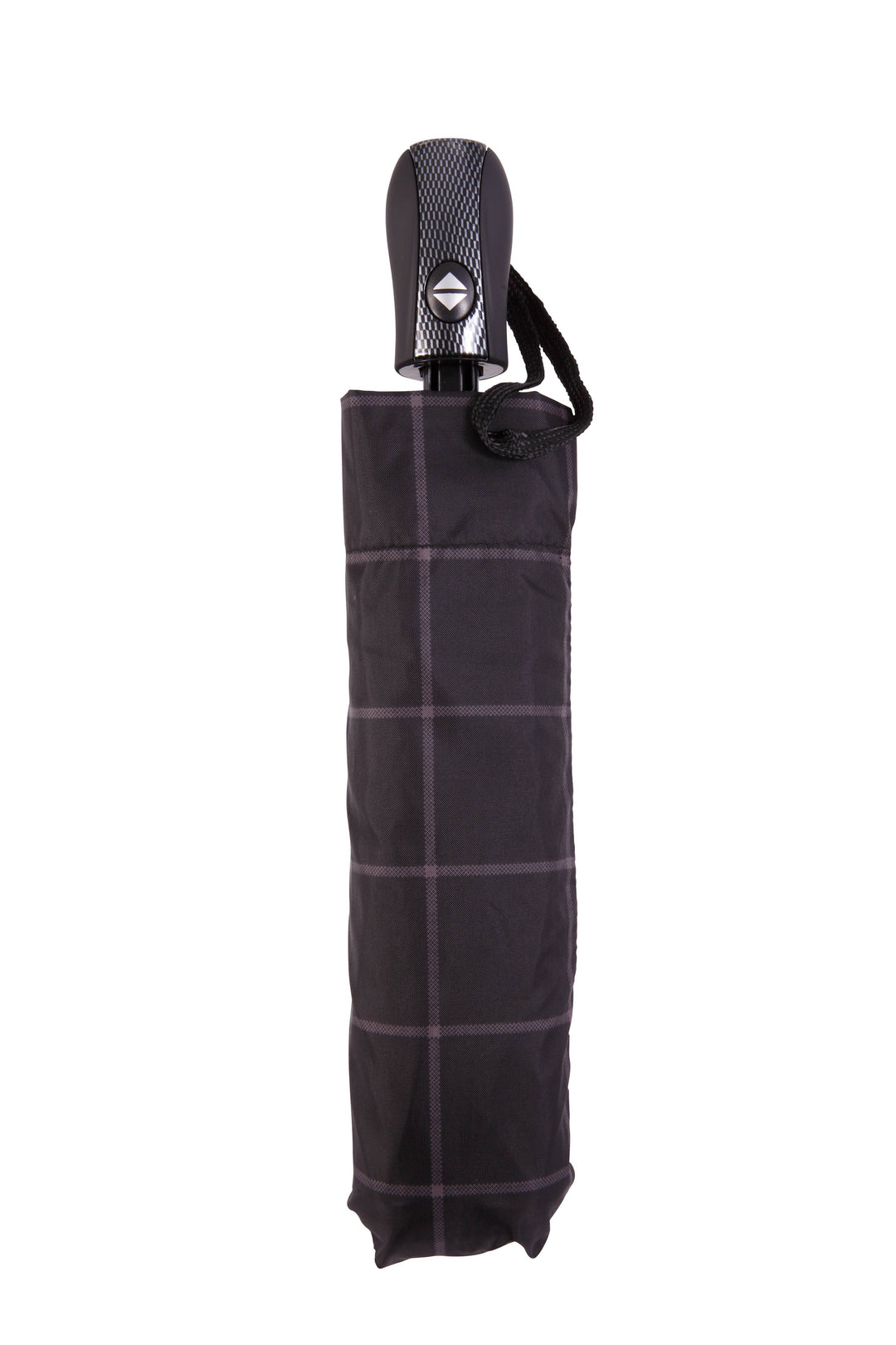 Harvy Canes - Mini Folding Umbrella: Tan Tartan