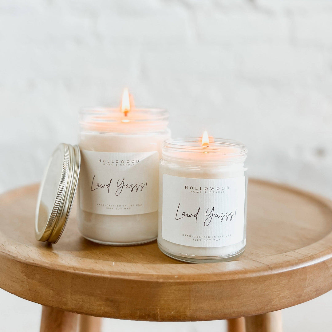 HOLLOWOOD FRAGRANCE - LAWD YASSS! | CANDLES: 8 OUNCE