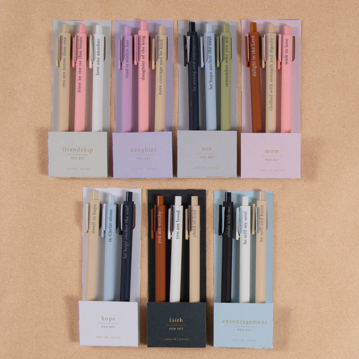 Church Notes Co. - Friendship Bible Study Pen Set
