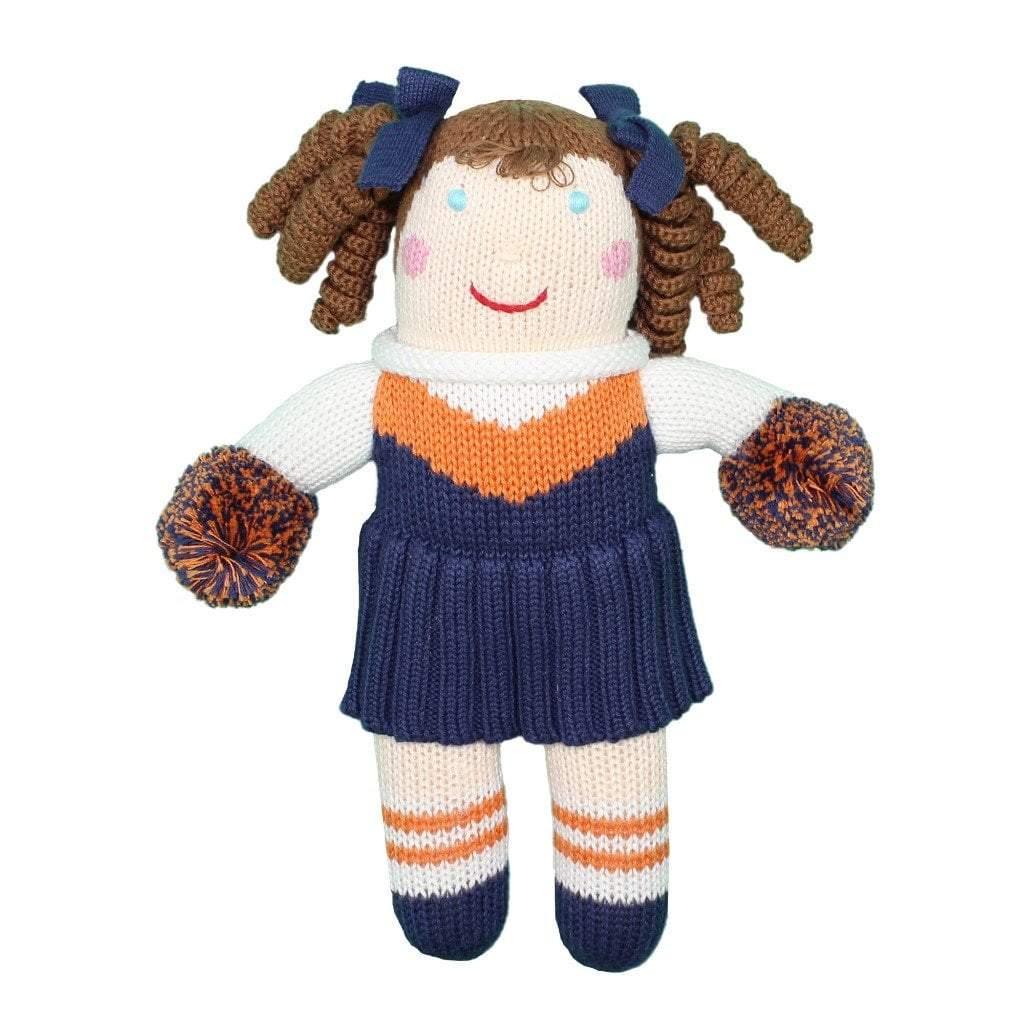 Cheerleader-7” orange/navy
