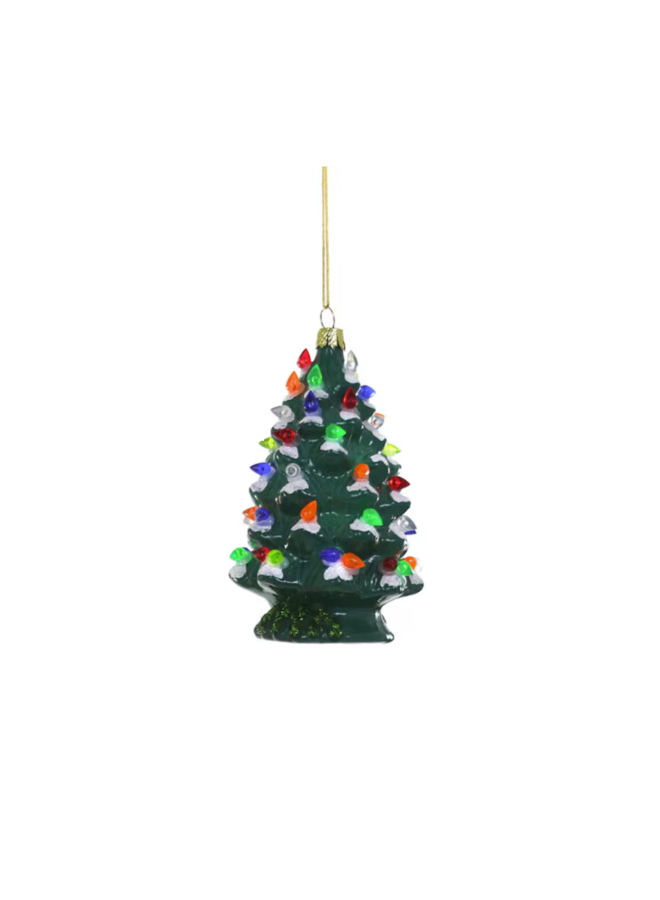 VINTAGE CHRISTMAS TREE 3 ASST ORNAMENTS