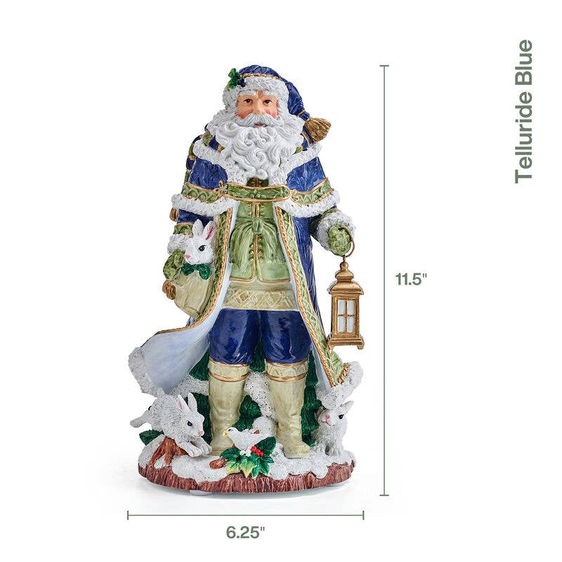 Fitz and Floyd® Mikasa® Pfaltzgraff® - Fitz & Floyd Telluride Blue 11in Musical, Gift Box