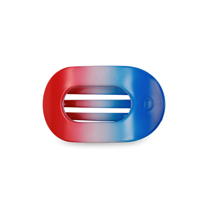 TELETIES - Flat Round Hair Clip | Small | Miss. Americana