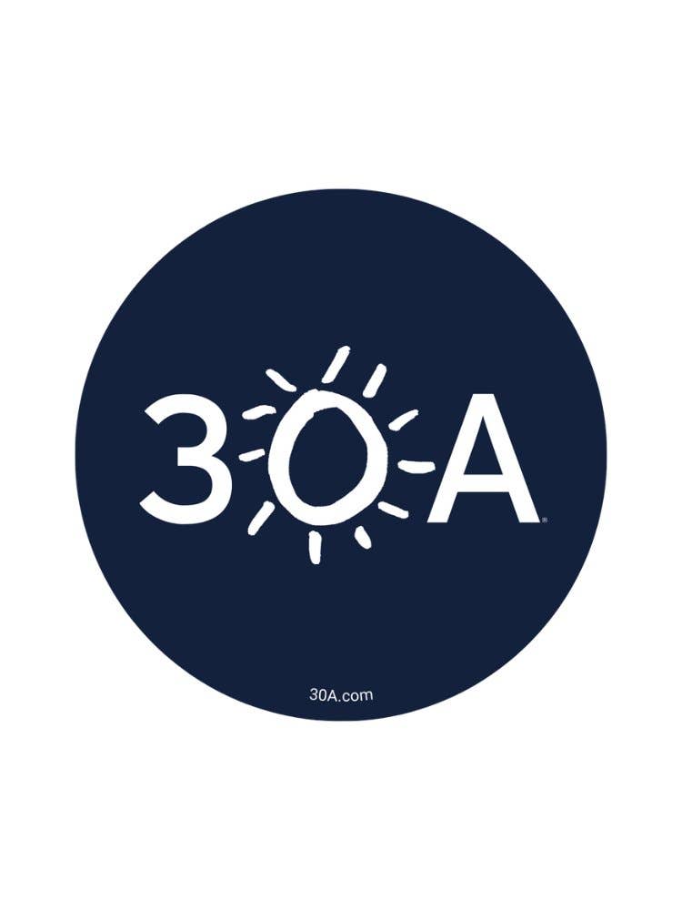30A Gear - 30A Logo Sticker: Yellow