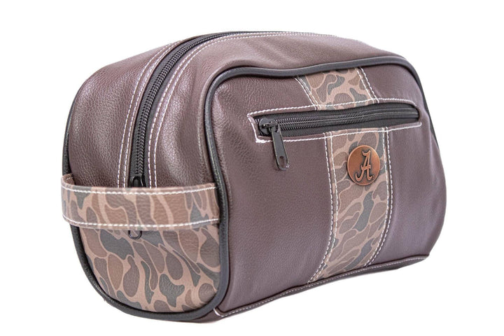 Zep-Pro - Alabama Crimson Tide Men's Camo Dopp Kit.: Brown/Tan