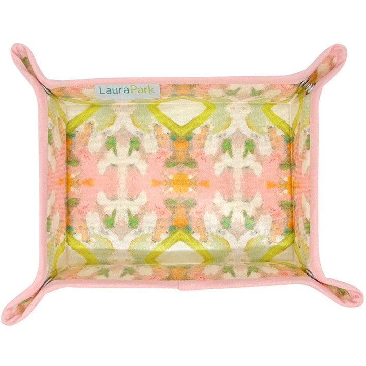 Laura Park Designs - White Lotus Snap Tray: One Size