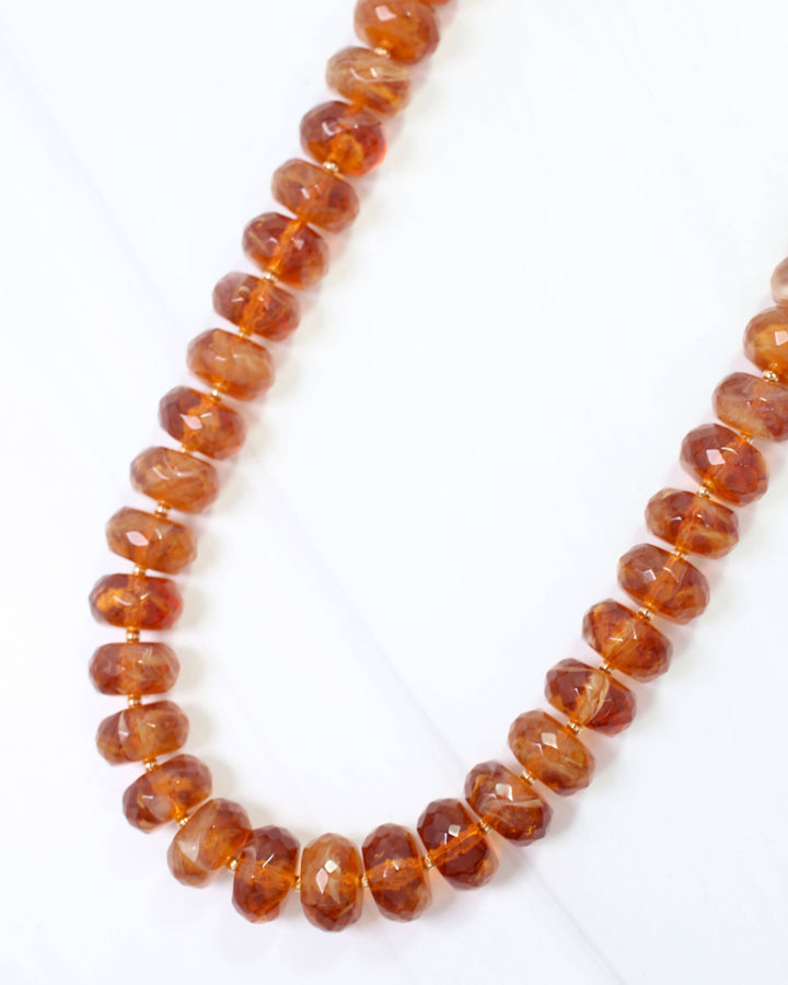 Caroline Hill - Mansfield Beaded Necklace Tortoise: Default