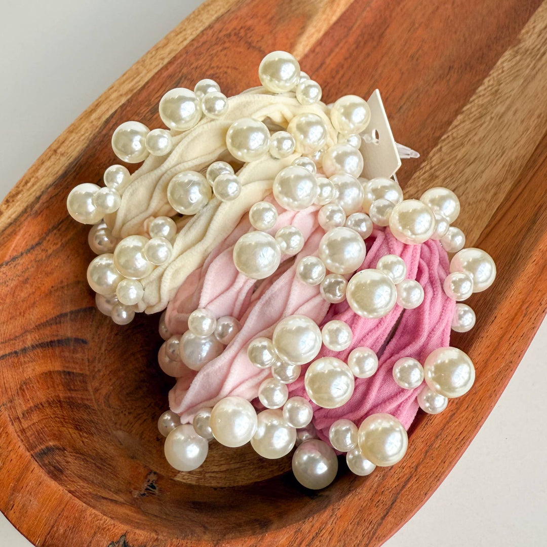 Seamless Pearl Hair Tie