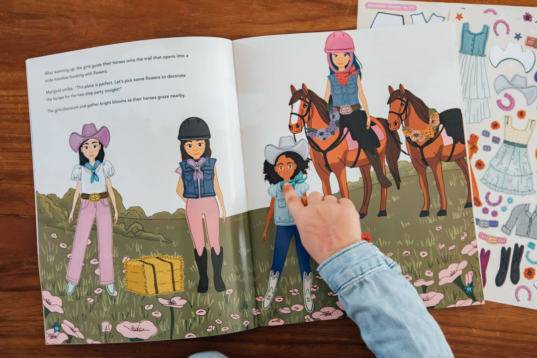 Paige Tate & Co. - My Fancy Sticker Storybook: Horses & Ponies