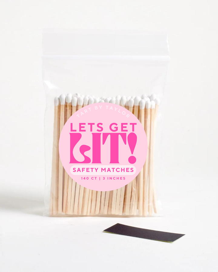 Tart By Taylor - 3'' Inch Match Stick Refills (140 Count): Hot Pink