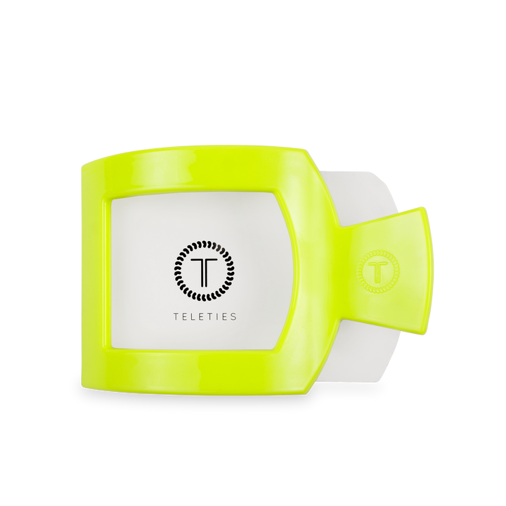 TELETIES - Flat Square Hair Clip | Large | Summer Brights
