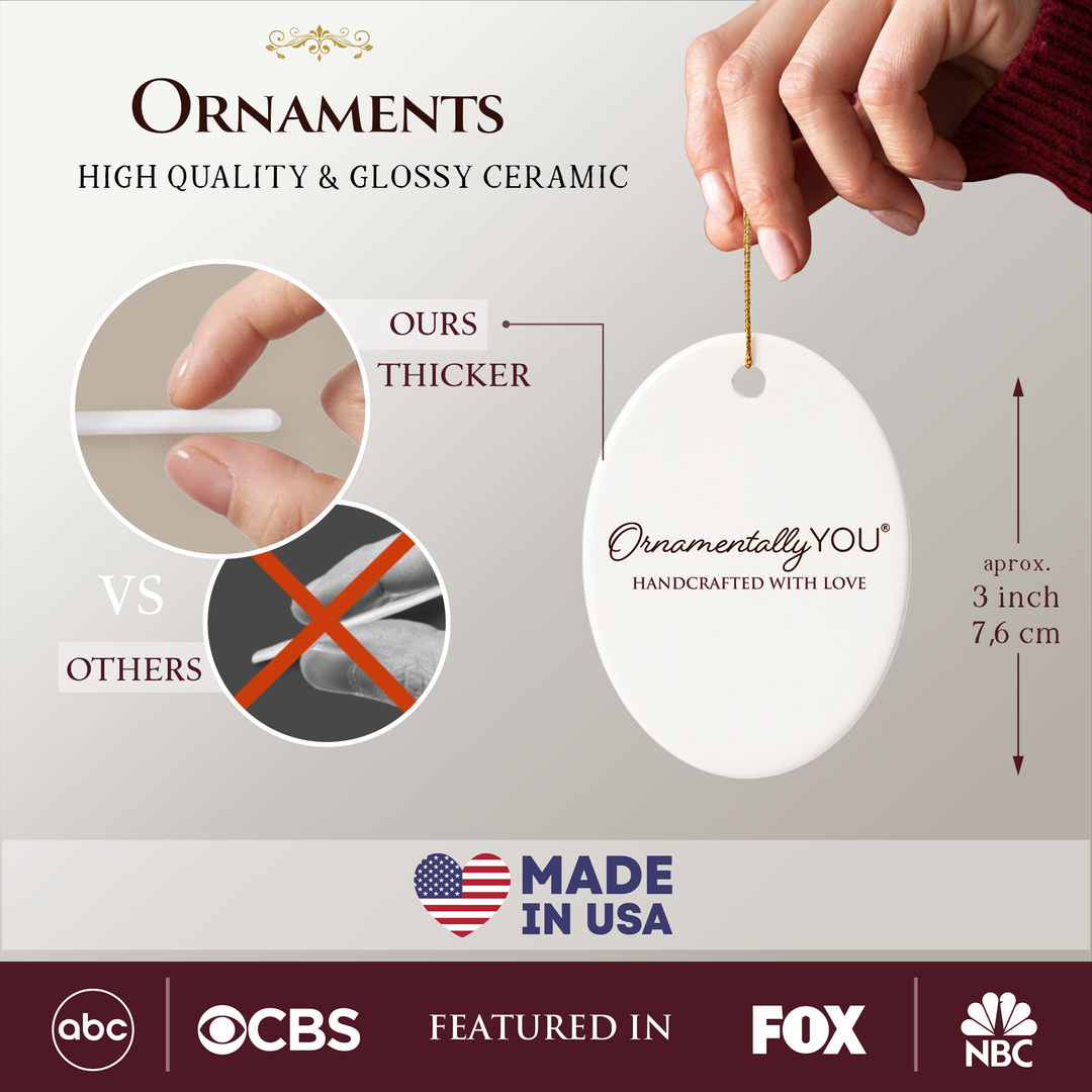 OrnamentallyYou - The 47th President Donald Trump  Ornament, 2024 Election