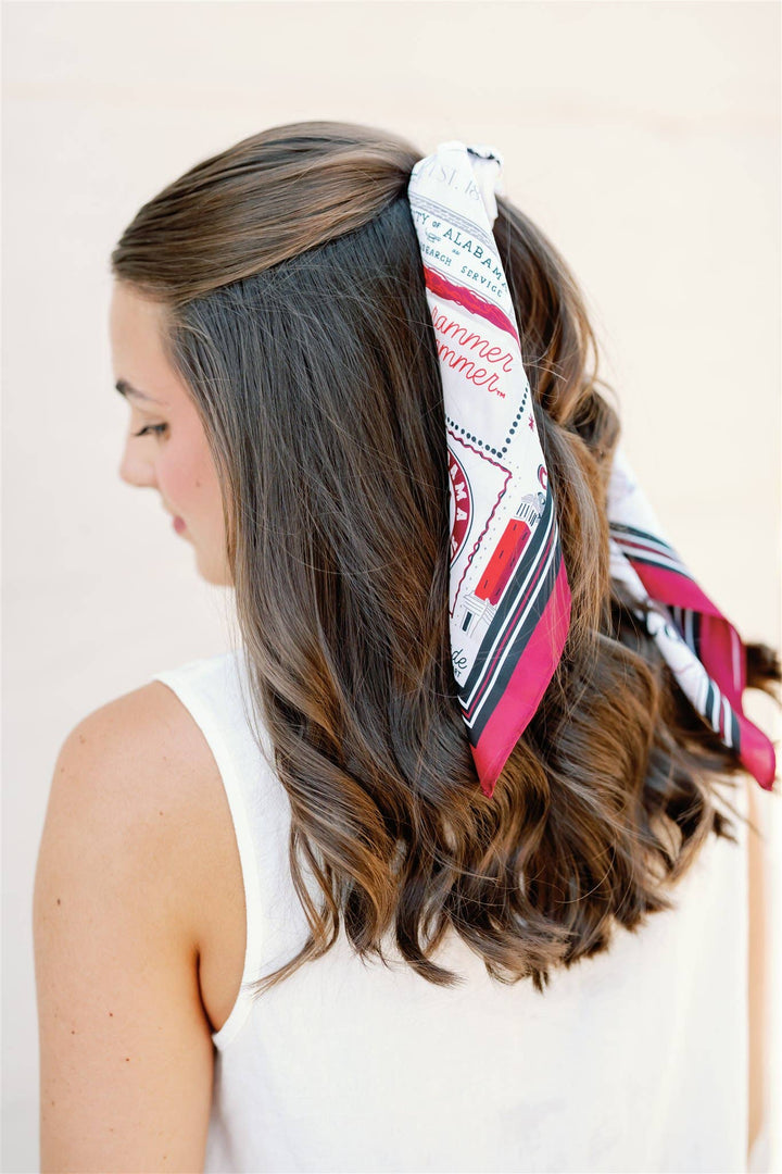 Gracefully Made Art - Alabama Silk Scarf