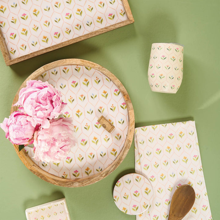 The Darling Effect - Wood Enamel Coaster-Handpicked For You