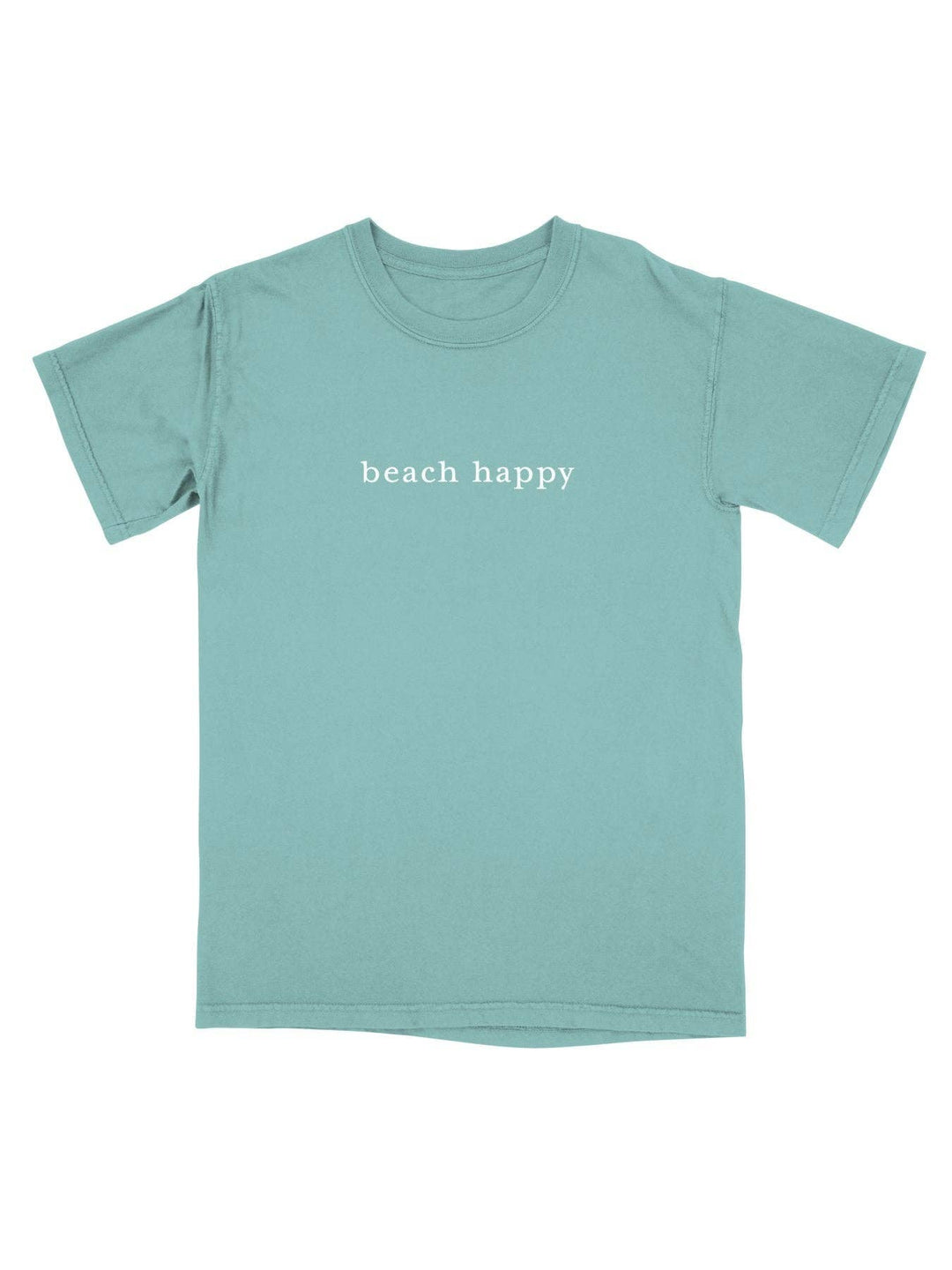 30A Gear - 30A Beach Happy Minimalistic T-Shirt: Blue / L