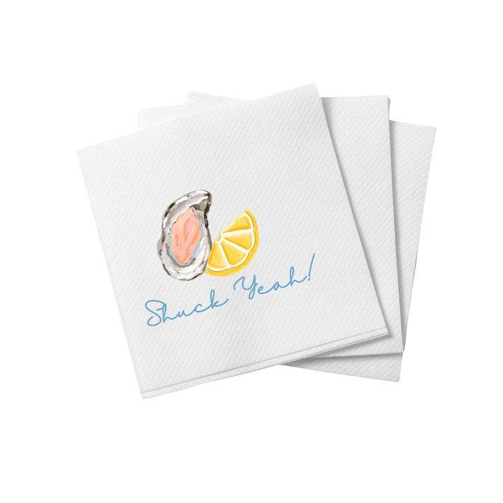 Busy Bee Gift - Shuck Yeah Oyster Cocktail Napkins | Set of 20