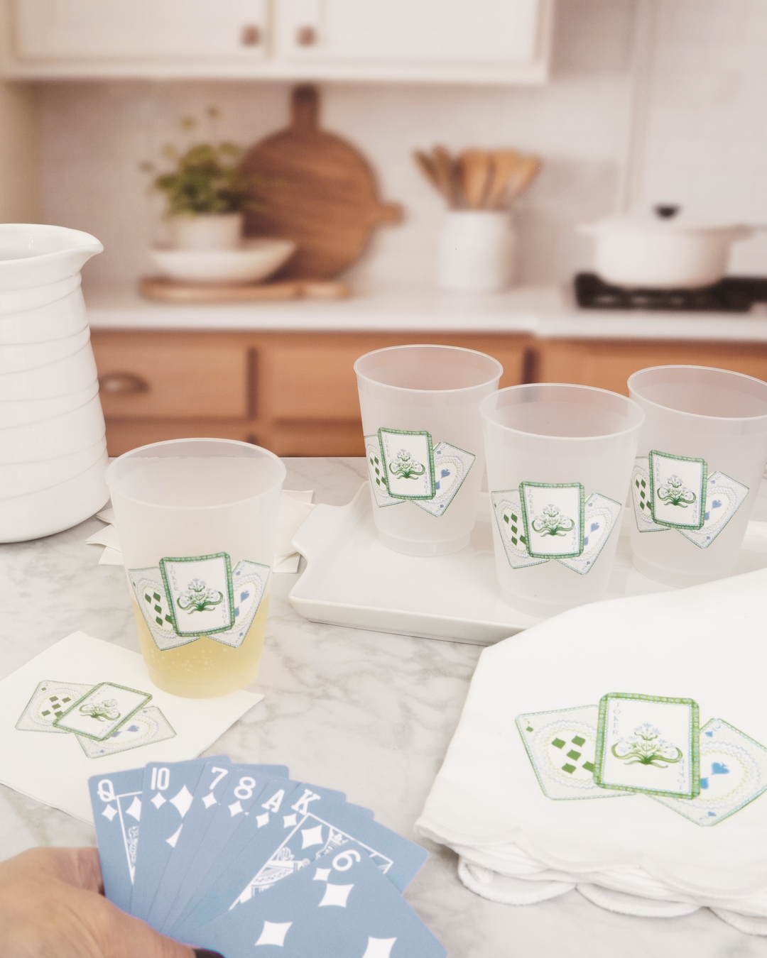 Busy Bee Gift - Canasta Playing Cards Cocktail Napkins | set of 20