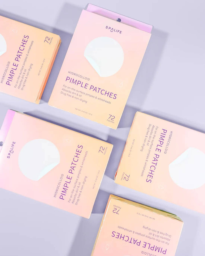 My Spa Life - Hydrocolloid Clear Pimple Patches 72ct - (Pink box)