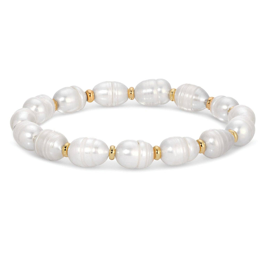 Splendid Iris - Pearl Obsession Stretch Bracelet