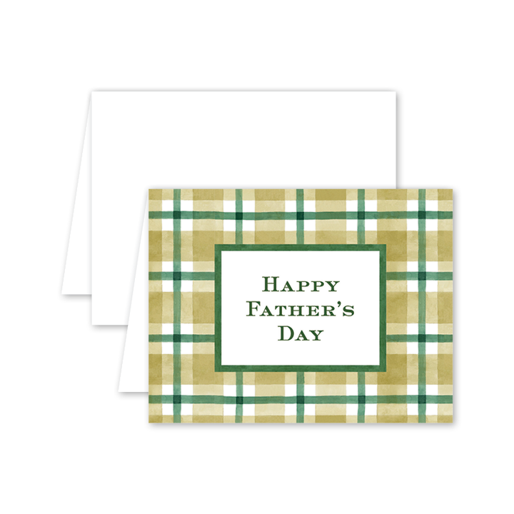 Dogwood Hill - Pheasant Plaid Father's Day: Single Card