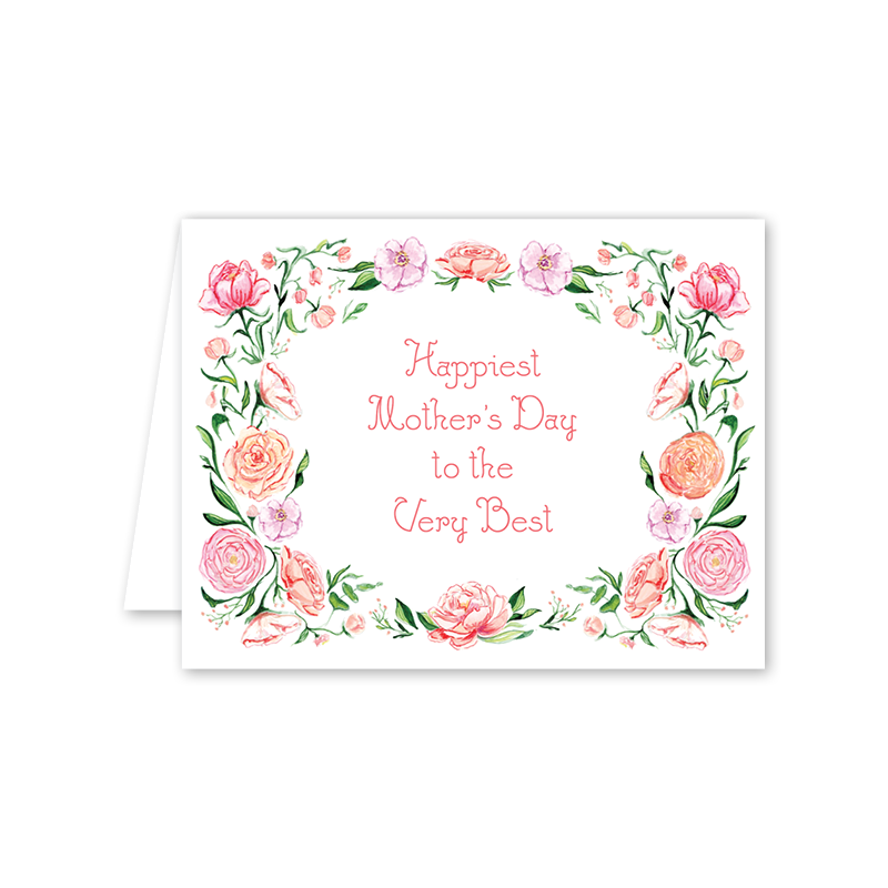Dogwood Hill - Peony Garden Mother’s Day Card: Single Card