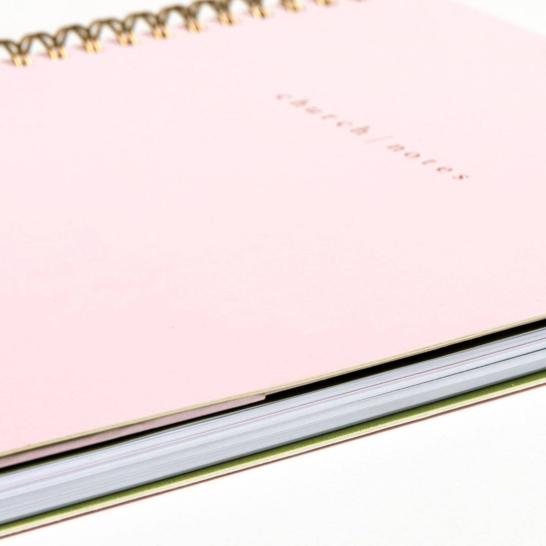 Church Notes Co. - Church Notes Notebook - Blush Pink