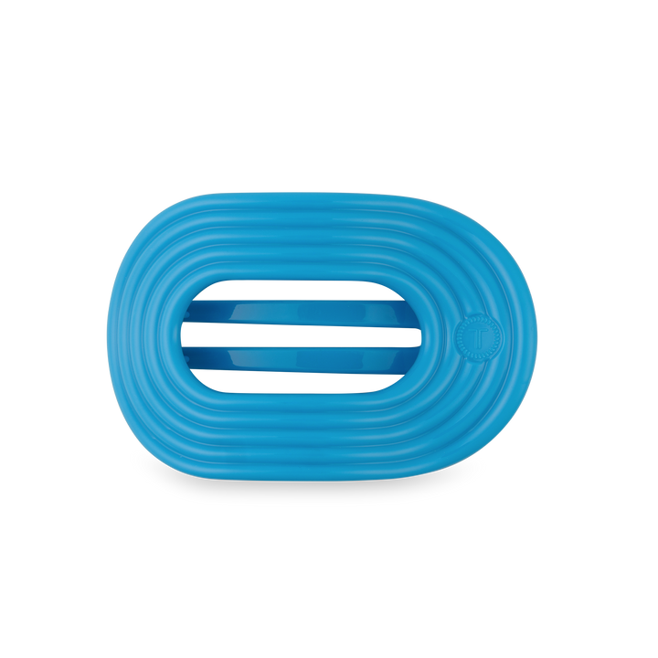 TELETIES - Flat Round Hair Clip | Medium | Miami Vice