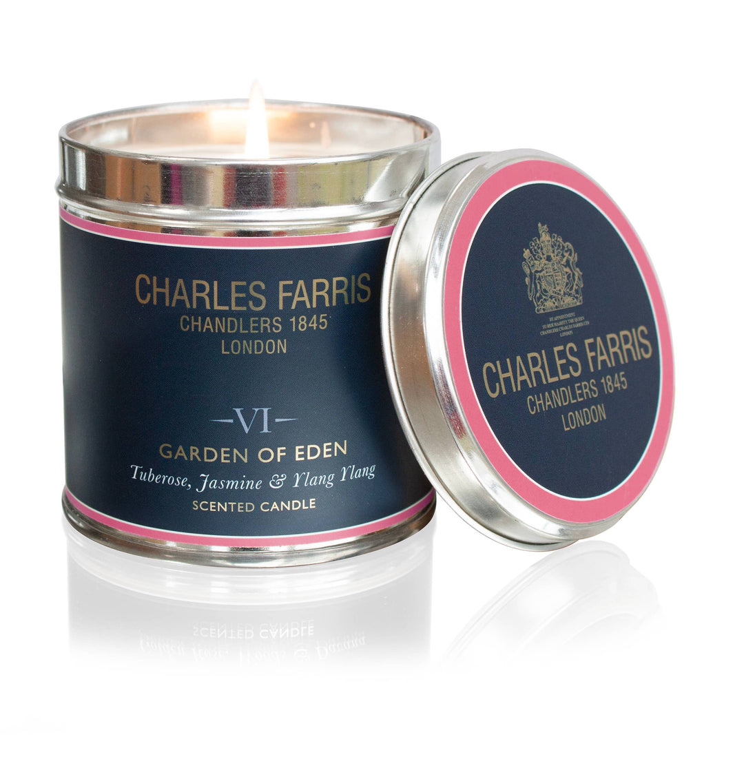Charles Farris - VI Garden Of Eden Tin Candle