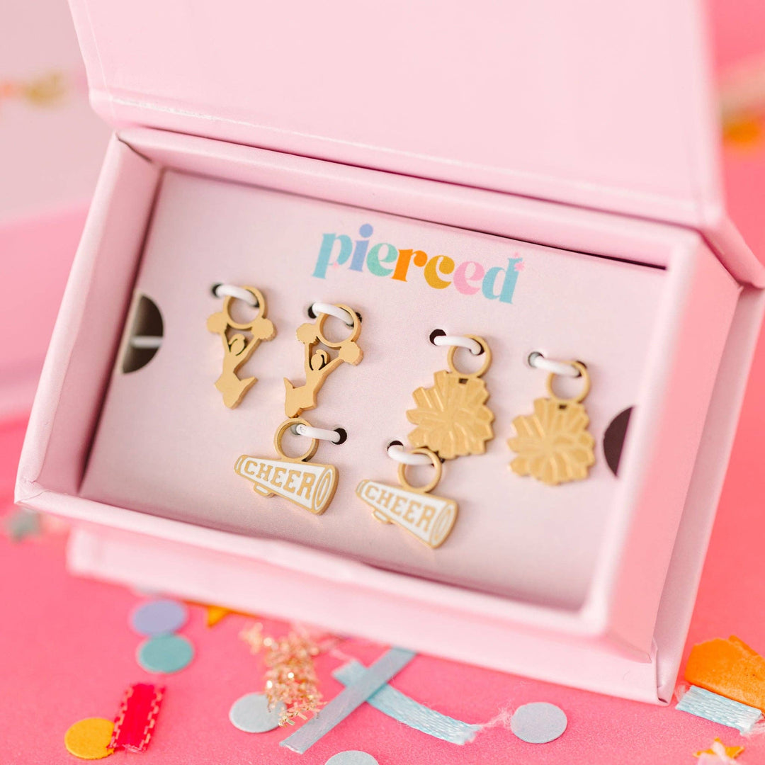 Pierced Co - Cheer Charm Set