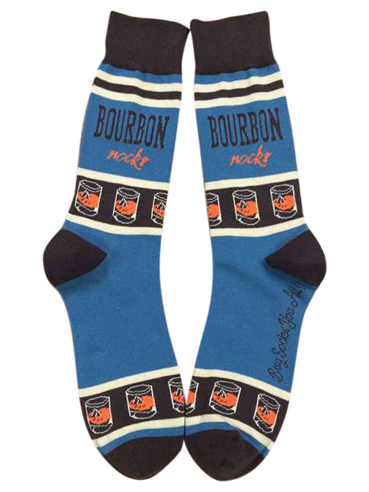 Buy Socks You All - Bourbon Rocks - Men's Socks