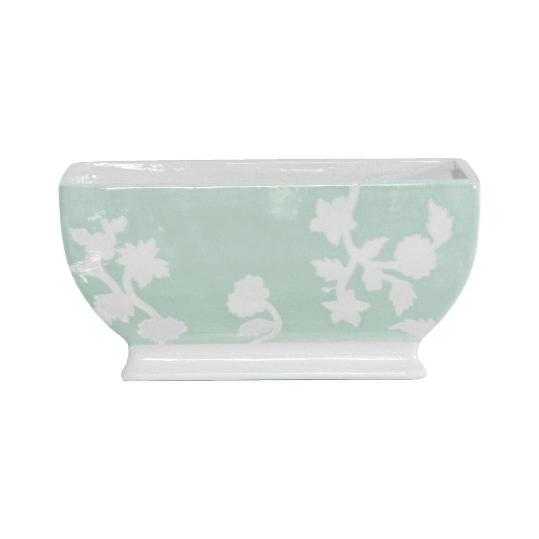 Lo Home by Lauren Haskell Designs - Chinoiserie Dreams Planter: French Blue