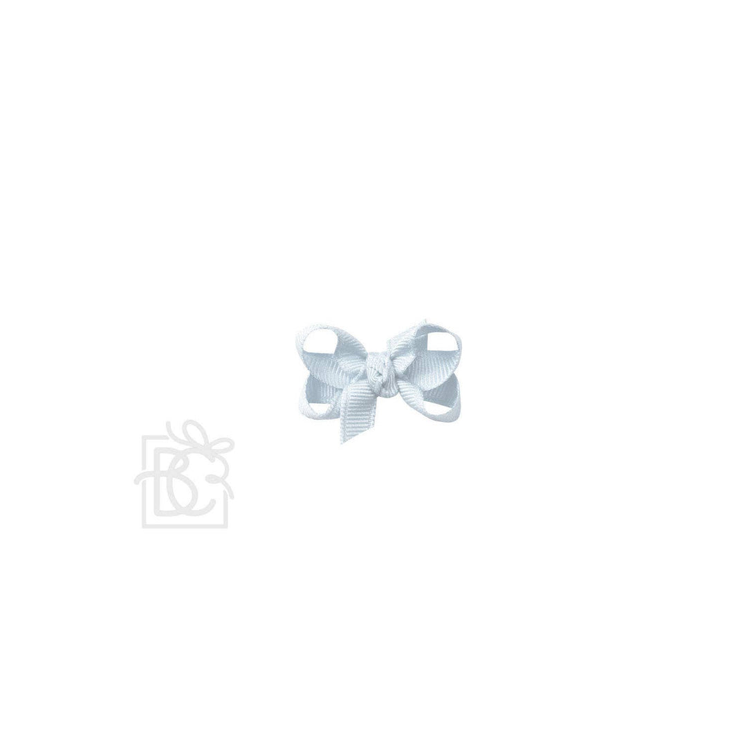 Beyond Creations, LLC - SIGNATURE GROSGRAIN BOW ON CLIP: 5.5" Huge - 2.25" Ribbon on Alligator Clip / FRENCH PINK