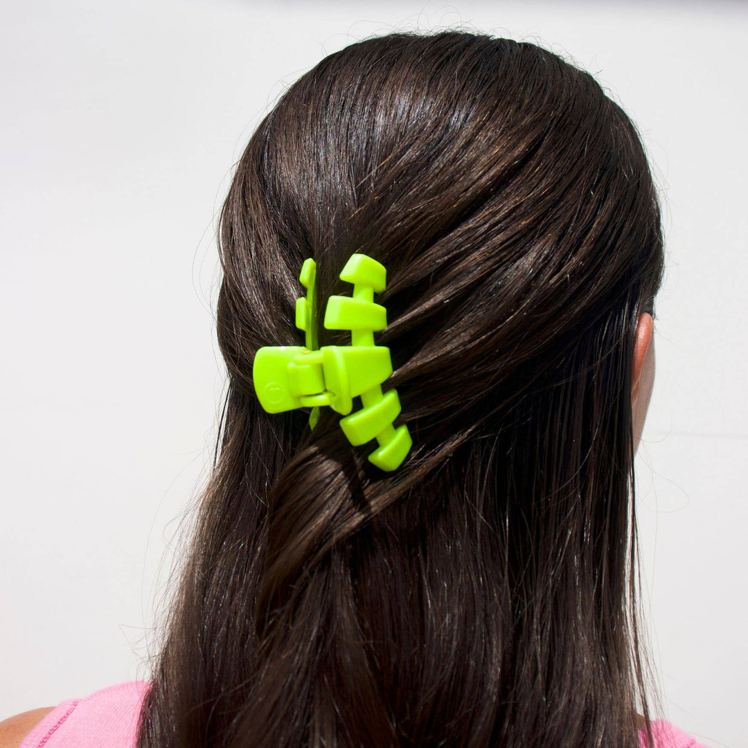 TELETIES - Classic Hair Clip | Small | Summer Brights