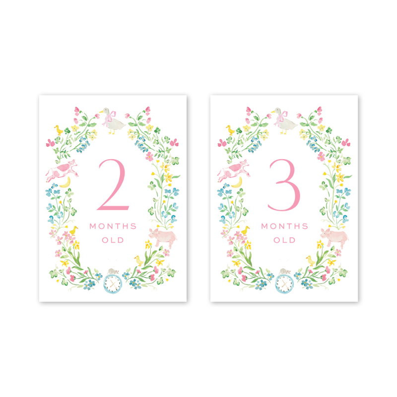Dogwood Hill - Mother Goose Milestone Cards