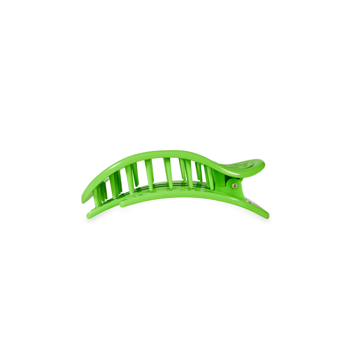 TELETIES - Flat Round Hair Clip | Small | Glow For It